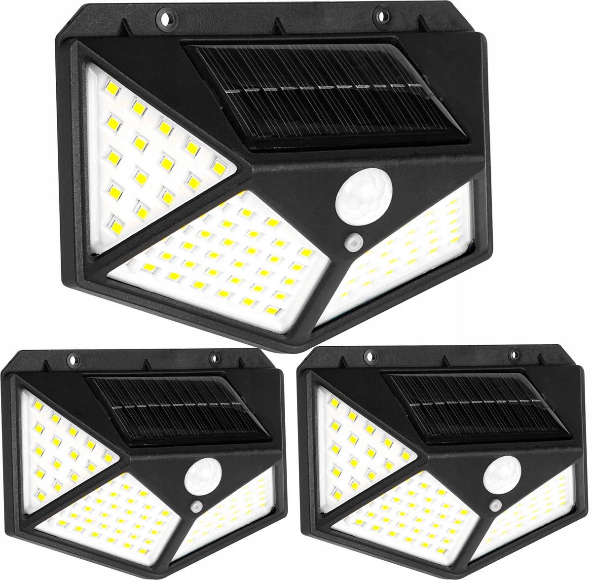 Vergionická pouličná lampa 1 W 600 lm na solárny pohon